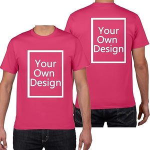 Venta al por mayor 220Gsm 100% algodón camiseta de gran tamaño para los hombres de impresión por sublimación personalizable LOGO diseño a granel camisetas en blanco - Product Image 4