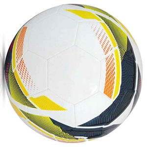 Ballon de football promotionnel en PVC de qualité supérieure, impression de logo personnalisée, sport, ballon de football pakistanais en cuir PU neuf, cuir PU personnalisé - Product Image 5