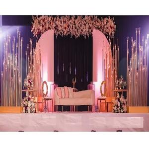 Tendance événement décor bougie bâtons pour scène splendide 8 têtes bougeoir pour mariage chrétien mariage bougie bâton pour décor - Product Image 1