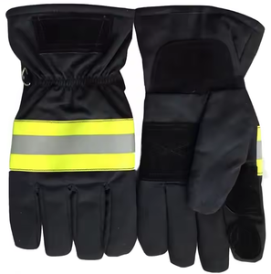 Gants de sécurité industrielle Gants de pompier Lion avec protection ignifuge et anti-chaleur en cuir durable - Product Image 3