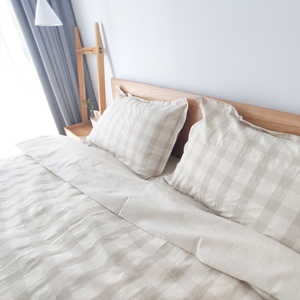 <span class=keywords><strong>Set</strong></span> di biancheria da letto di lusso Premium <span class=keywords><strong>Set</strong></span> di <span class=keywords><strong>lenzuola</strong></span> in cotone naturale francese - Product Image 4