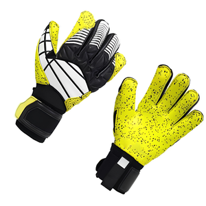 Guantes de Portero de Fútbol Juvenil de Cuero de 4 mm, Ajustables, Duraderos, Variedad de Tallas, Venta al por Mayor, Fabricante OEM - Product Image 1