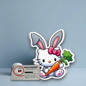 Pestañas Magnéticas Personalizadas de Alta Calidad con Diseño de Conejo de Hello Kitty, Extensión de Pestañas Acrílicas con Forma de Corazón, Flor, Cuadrado, Diamante, Rectángulo y Círculo - Product Image 4