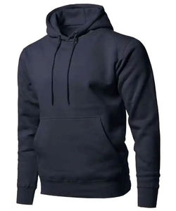 Sudaderas con capucha ajustadas para hombre con cuello de invierno de Color sólido con MOQ bajo, ropa de calle más vendida, Sudadera con capucha para adultos, servicio OEM - Product Image 5