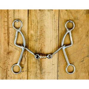 Équipement équestre construit de qualité supérieure Mèche à cheval en acier inoxydable réutilisable Mèche à bouche en laiton pour l'équitation Marque privée - Product Image 6