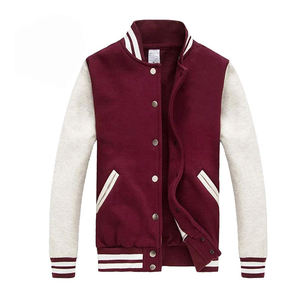 เสื้อแจ็คเก็ตเบสบอลผ้าฟลีซแห้งเร็วระบายอากาศได้ดีปักลายตัวอักษรสำหรับ2025ของผู้ชาย - Product Image 4