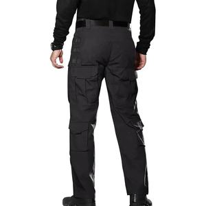 Fabricants professionnels de pantalons cargo multi-poches pour hommes, vente en gros de vêtements de sport et de fitness, pantalons cargo lavés pour hommes - Product Image 3