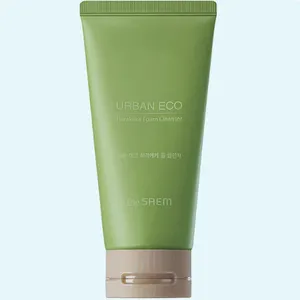 [Várias Beleza Coreia] Marca THE SAEM URBAN ECO Harakeke Espuma Limpador Coréia cosméticos esfoliante para o rosto com mineral natural