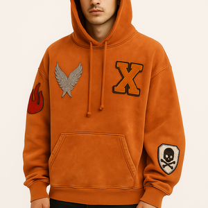 Chaqueta de Invierno para Hombre, Personalizada con Parche de Logotipo, Forro Polar Grueso con Pedrería, Cierre de Cremallera, Color Sólido, Impermeable, Suministro Directo de Fábrica - Product Image 4