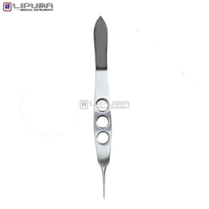 Pinzas de Sutura McPherson de 10 cm, Rectas, Mandíbulas Lisas de 5 mm, Plataforma de Atadura Integrada, Instrumentos Médicos Quirúrgicos, Microcirugía - Product Image 6