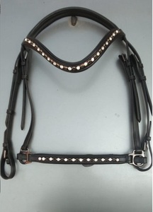 Brida para Caballo de Cuero Genuino Rub International al por Mayor con Piedras Multicolor, Último Diseño, Embalaje Personalizado Portátil - Product Image 2