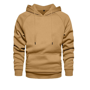 เสื้อมีฮู้ดสำหรับผู้ชายเสื้อกีฬาสีพื้นย้อมสีต่างๆแบบสั่งตัด - Product Image 6