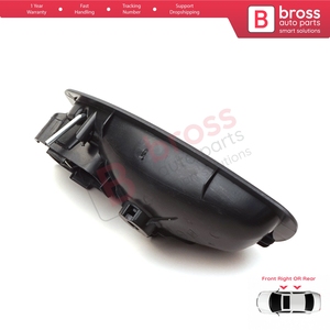 มือจับประตูด้านในขวา BDP929 รุ่น 806710001R สีดำ สำหรับรถยนต์ Fluence Megane Scenic MK3 Clio MK4 Captur - Product Image 4