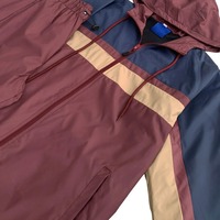 Conjunto de chándal cortavientos personalizado para hombre, diseño OEM, tela suave y ligera de calidad superior, ropa deportiva con cremallera completa
