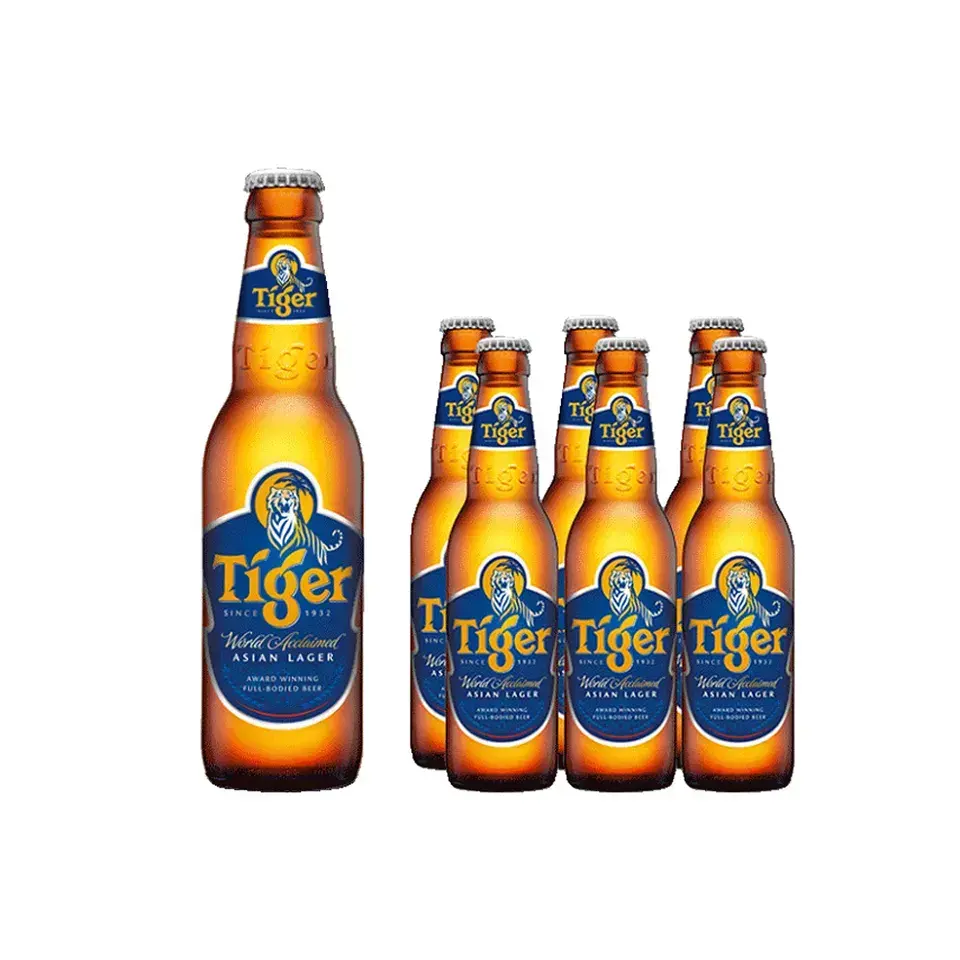 Neu Günstiger Fabrik preis für Tiger Lager Bier 330ml Alkoholisches Getränk