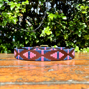 Ceinture de polo en cuir de buffle ethnique fil cireux finition à la main solide boucle en alliage de Zinc 35MM largeur mode affaires décontractées - Product Image 4