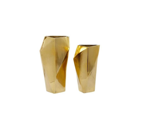 Hot Selling <b>Top</b> Quality Set of 2 Silver Table <b>Top</b> Flower Vase for Home Decorated Unique Design Modern Vase for Sale - Product Image 3