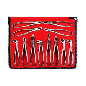 Kit de Fórceps de Extracción de Instrumentos Dentales Quirúrgicos de Acero Alemán de Alta Calidad, Profesional y Autoclavable - Product Image 6