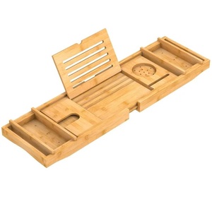 <b>Bath</b> <b>Caddy</b> Fancy Free Standing Bulk Quantity <b>Bath</b> Storage Holder Tray Bathroom Shower Organizer for Cell Phone Book Cup Holder - Product Image 4