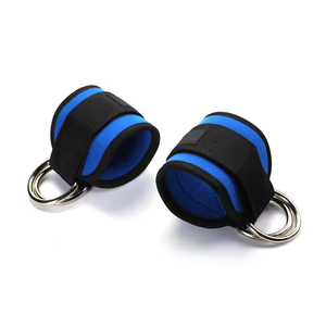 Good Quality Custom Logo Gym Cable Machine <b>Work</b> Out <b>Belt</b> Neoprene Material Ankle Straps Durable Adjustable Non-Slip Hot Sale - Product Image 1