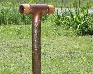 5 años de tradición VARSHNED fábrica personalizada diseño único Popular 122cm barnizado Camping madera senderismo bastón - Product Image 5