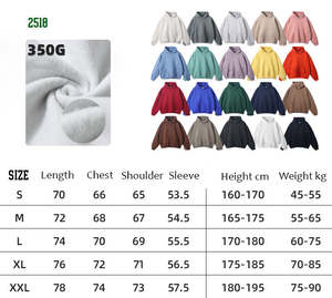 เสื้อฮู้ดแบบสวมหัวสำหรับทุกเพศ ผ้าฟลีซหนา 300-500 GSM กระเป๋าจิงโจ้ สไตล์สตรีทแวร์ ผลิตโดยผู้ผลิตเสื้อฮู้ดแบบมีซับในเก็บความร้อน - Product Image 6