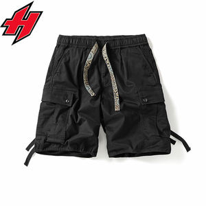 Pantalones Cortos Cargo de Algodón 100% Vintage con Estampado Floral para Hombre, Personalizados, Multibolsillos, Holgados, de Moda, Finos, Ecológicos, Antiarrugas e Impermeables - Product Image 5