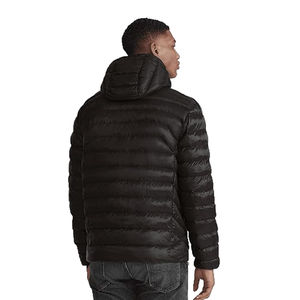 Vestes matelassées pour hommes à la mode, à la vente, avec deux poches, coupe régulière, poids lourd, chaudes, streetwear, design personnalisé, unies - Product Image 6