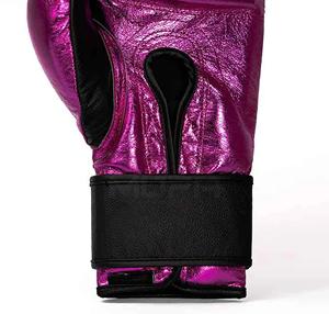 Guantes de boxeo de cuero PU duraderos profesionales personalizados para adultos nuevo diseño y logotipo para entrenamiento deportivo MMA artes marciales - Product Image 4