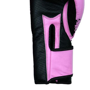 Guantes de boxeo de cuero PU con logotipo personalizado recién fabricados Guantes de boxeo de entrenamiento de muñeca con cordones - Product Image 6