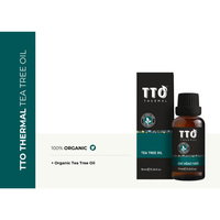 Huile d'arbre à thé biologique TTO 10 ml 100% pure, antibactérienne, distillée à la vapeur, efficace pour tous les types de peau