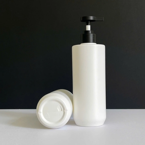 Usine du Vietnam Produits chauds Emballage cosmétique en HDPE Bouteille Boston ronde 500ml 28MM Bouteille OEM/ODM pour bouteille de shampooing - Product Image 5