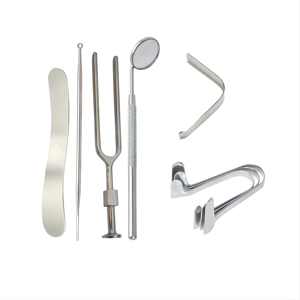 6 Pcs Manual Surgical ENT Instrument Set Stainless Steel Tools CE Certified Comprehensive <b>Ear</b> Nose Throat Instruments Made - Product Image 1