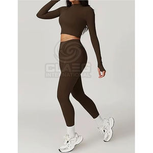 Fitness Gym Workout Wear <b>Tight</b> High Waist <b>Women</b> Legging New Arrival Custom Logo Sports Wear <b>Women</b> Legging - Product Image 3