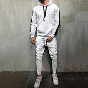 2025 nouveau automne hommes ensemble de course hommes Sport costumes vêtements de sport survêtement vêtements de sport sweats à capuche t costume hommes sport Se - Product Image 3