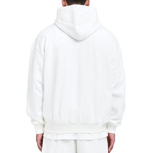 La mejor oferta de algodón de alta calidad French Terry Drop Shoulders Oversized Pullover Hoodies Plain Unisex Custom Oversized Hoodies - Product Image 5