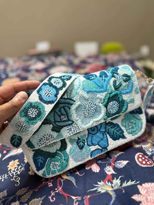 Bolso de mano con diseño floral y cuentas, bolso de mano colorido, bolso de cuentas, bolsos de verano, bolso de boda de Glowin Fashion - Product Image 2
