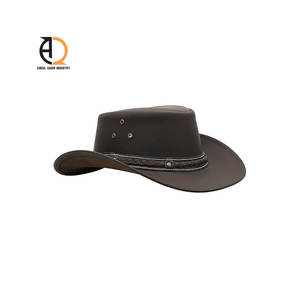 Sombreros de Cuero de Primera Calidad, Estilo Vintage, Sombreros de Vaquero de Cuero, Sombreros de Cuero Únicos y Elegantes - Product Image 2