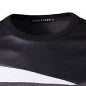 Camisetas de Hombre 100% Algodón, Talla Personalizada, Transpirables, Ecológicas, Cuello Alto, Logotipo Personalizado, Alta Calidad, Venta al Por Mayor - Product Image 2