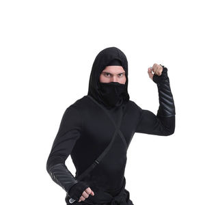 ชุดนินจาสำหรับเล่นกีฬาแบบลำลอง ทั้งในร่มและกลางแจ้ง ชุด 2 ชิ้น สำหรับศิลปะการต่อสู้ แบบยูนิเซ็กส์ สำหรับผู้ใหญ่ ผลิตจากโพลีเอสเตอร์/คอตตอน สไตล์โมเดิร์น ด้านหน้าแบบรัดเร็ว - Product Image 6