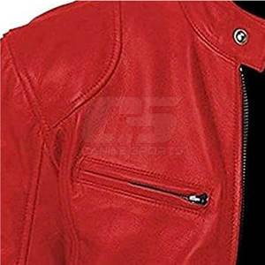 Chaqueta de lona de estilo callejero para hombre, cuello levantado, cremallera, invierno, piel de vaca, todos los tamaños, colores, logotipo frontal de la mejor calidad - Product Image 3