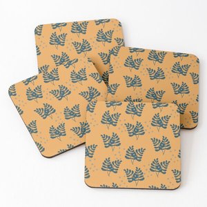 Tapis de tasse à thé de style américain Design créatif Impression émail de thé en bois massif Fleur Cristal Résine époxy Sous-verre en bois Résine - Product Image 4