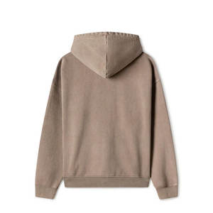 Venta al por mayor Casual Gym Pullover sudaderas para hombres Loose Fit Winter Hoodie Non-Drawstring Fleece Material Culturismo Entrenamientos - Product Image 2