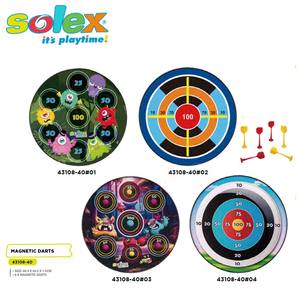 Jeu de fléchettes magnétique de sécurité pour enfants, divertissement intérieur, cible de fléchettes - Product Image 5