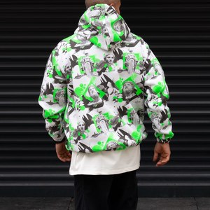 Sublimación Sudadera con capucha térmica Ropa de calle Tallas grandes Hombres Sublimación Sudaderas con capucha 3D Moda Deportes Pullover Hoody - Product Image 3