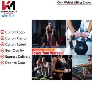 OEM and ODM Customized Design Custom Logo Weightlifting Wrist Support Gym <b>Equipment</b> Workout Training <b>Weight</b> <b>Lifting</b> Gloves - Product Image 6