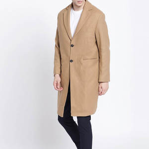 Manteau long décontracté en laine et coton imperméable à double boutonnage pour homme, grande taille, style streetwear, chaud pour l'hiver 2025 – Nouvelle tendance - Product Image 3