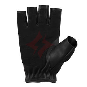 Gants en cuir pour motocycliste de qualité supérieure, noirs, à doigts entiers, unisexes, durables, protection des jointures, prise en main confortable, style sportif - Product Image 4