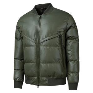 Veste décontractée rembourrée en coton épais à col montant pour homme - Product Image 6