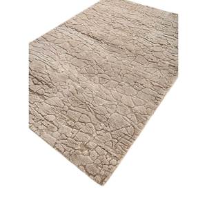 พรมขนสัตว์ถักมือสีเบจน้ำตาล ลายนามธรรม เทคนิค 3 มิติ สไตล์โบโฮ-ทับริซ สำหรับทางเข้าบ้าน โถงทางเดิน รูปทรงสี่เหลี่ยมผืนผ้า รุ่น RA-5016 - Product Image 2